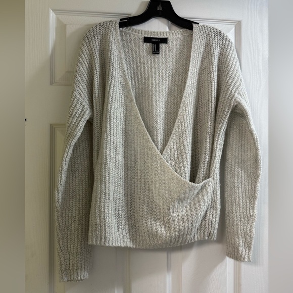 Forever 21 Off-White Ribbed Sweater - Picture 4 of 5